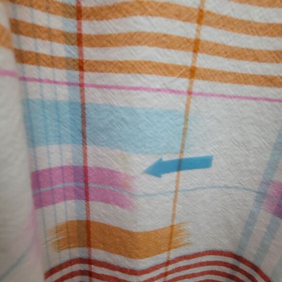 Lou & Grey For Loft Stripe Multicolor Oversized Dress With Stains And Pockets XS - Picture 9 of 11